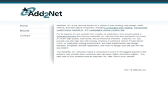 Desktop Screenshot of add2net.com